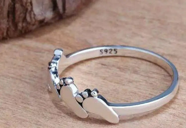 Little Feet Silver Ring-Your Soul Place